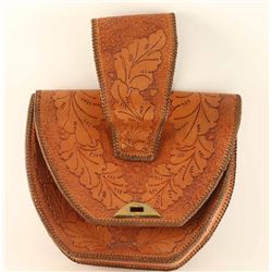 Vintage Tooled Leather Purse