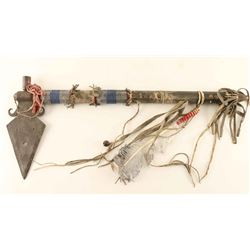 Cherokee Beaded Pipe Axe