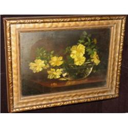 O/C, Victorian Still life floral