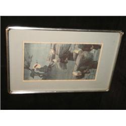 Woodblock, Oriental Women, Helan Hyde