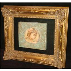 O/B, Child Portrait by Edna Hibel