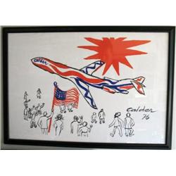 Seragraph, signed Alexander Calder