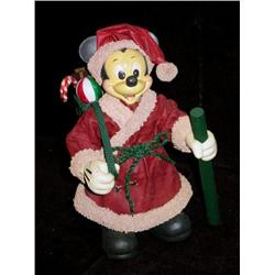 Midwest Paper Mache Mickey Mouse Santa