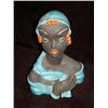 Image 1 : Czech Pottery Lady's Head, FBS