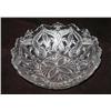 Image 1 : Pressed Glass Bowl with Fleur-de-lis