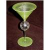 Image 1 : Bimini Swirl Bowl Bubble Stem Martini