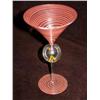 Image 1 : Bimini Swirl Bowl Bubble Stem Martini