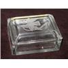 Image 1 : Intaglio Hinged Glass Box with Orchid