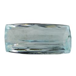 11.32 ct.Natural Cushion Cut Aquamarine