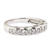 Image 1 : 0.60 ctw Diamond Ring - 18KT White Gold