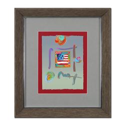 Flag by Peter Max