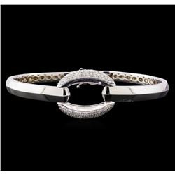 1.09 ctw Diamond Bracelet - 14KT White Gold