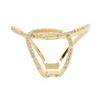 Image 1 : 0.75 ctw Diamond Ring - 14KT Yellow Gold