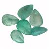 Image 1 : 3.72 ctw Pear Mixed Emerald Parcel