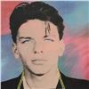 Image 2 : Steve Kaufman (1960-2010), "Sinatra" Hand Embellished Limited Edition Silkscreen on Canvas, AP Numbe