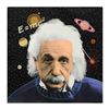 Image 1 : Steve Kaufman (1960-2010), "Einstein" Hand Painted Limited Edition Silkscreen on Canvas from an HC E