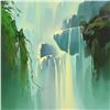 Image 2 : Thomas Leung, "Misty Falls" Limited Edition, Numbered and Hand Signed with Letter of Authenticity.