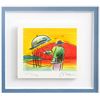 Image 2 : Peter Max- Original Lithograph "Umbrella Man II (Mini Series)"