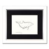 Image 1 : Wyland, "Dolphin" Framed Original Sketch, Hand Signed with Certificate of Authenticity.