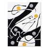 Image 3 : George Marlowe, "Night and Day" Original Acrylic Painting on Canvas (48" x 16"), Hand Signed with Ce