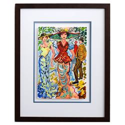Patricia Govezensky- Original Watercolor "Models"