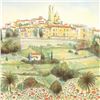 Image 2 : Rolf Rafflewski, "St. Paul De Vence " Limited Edition Lithograph, Numbered and Hand Signed.