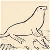 Image 2 : Wyland, "Seal" Framed Original Sketch, Hand Signed with Certificate of Authenticity.