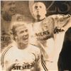 Image 2 : Ringo, "David Beckham" One-of-a-Kind Hand-Pulled Silkscreen and Mixed Media Painting on Canvas, Hand