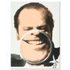 Image 1 : Ringo (Protege of Andy Warhol's Apprentice - Steve Kaufman), "Jack" One-of-a-Kind Hand Pulled Silksc