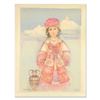 Image 1 : Edna Hibel (1917-2014), "Aegea" Limited Edition Lithograph, Numbered and Hand Signed with Certificat