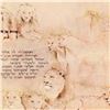 Image 2 : Brachi Horen, "Daniel's Prayer" Hand-Embellished Mixed Media with Goldleaf, Hand Signed with Certifi