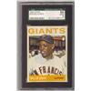 Image 1 : WILLIE MAYS 1964 TOPPS BASEBALL CARD