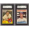 Image 1 : ROCKY COLAVITO & DON DRYSDALE BASEBALL CARDS