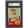 Image 1 : SANDY KOUFAX 1963 TOPPS BASEBALL CARD