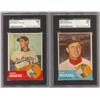Image 1 : SANDY KOUFAX & STAN MUSIAL BASEBALL CARDS