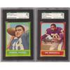 Image 1 : ROMAN GABRIEL & JIM MARSHALL FOOTBALL CARDS