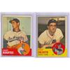 Image 1 : SANDY KOUFAX & ROCKY COLAVITO BASEBALL CARDS