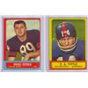Image 1 : MIKE DITKA & Y.A. TITLE FOOTBALL CARDS