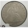 Image 1 : 1875 SEATED LIBERTY HALF DOLLAR