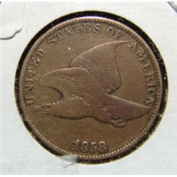 1858 FLYING EAGLE CENT