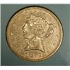 Image 2 : 1873 $5 LIBERTY GOLD COIN