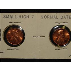 1970-S CENT SET.