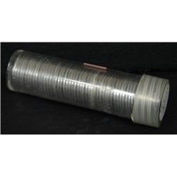 ROLL OF 1943-S STEEL CENTS.  Unc.
