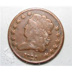 1829 HALF-CENT