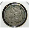 Image 1 : 1865 THREE-CENT NICKEL