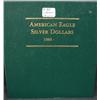 Image 1 : ALBUM OF AMERICAN EAGLE SILVER DOLLARS