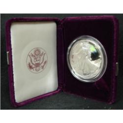 1991 U.S. SILVER DOLLAR AMERCIAN EAGLE PROOF
