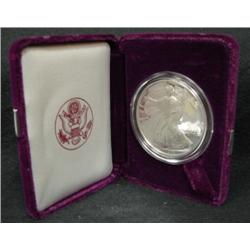 1993 U.S. SILVER DOLLAR AMERCIAN EAGLE PROOF