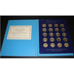 1970 U.S. PROJECT APOLLO SILVER MEDAL SET