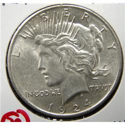 1924 PEACE DOLLAR